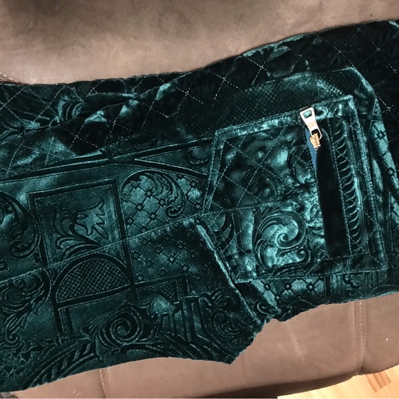 BALMAIN FABERGE RUNWAY VELVET PANTS FR 38 US 6 - Picture 12 of 15